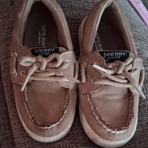Sperry Kids Brown Moccasins